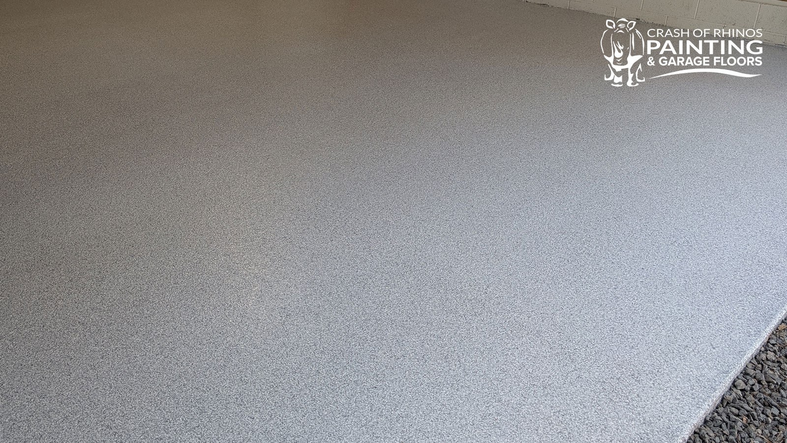 Schist (F9307) flake garage floor installed in a home garage
