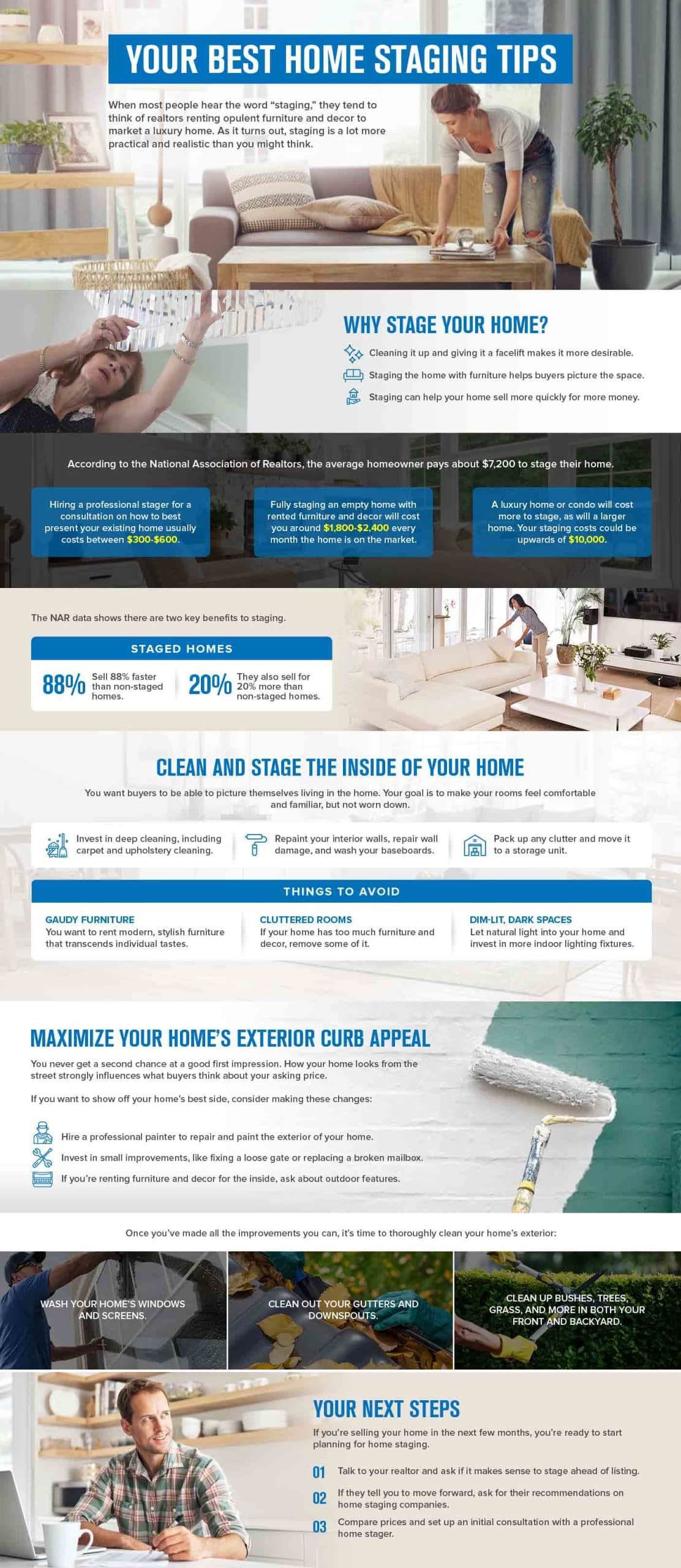 Our tips for staging your home ahead of listing