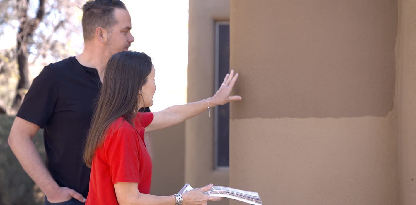Exterior home painting in Phoenix