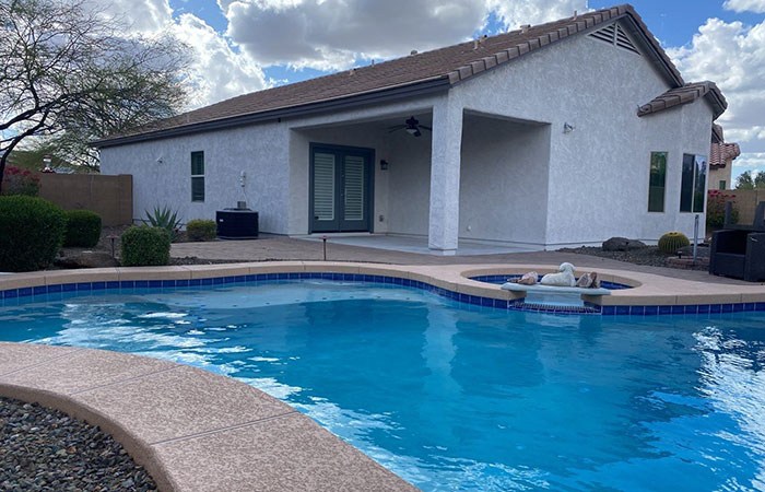 Single story home in North Phoenix