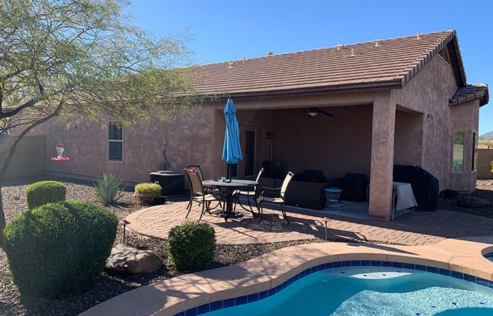 Single story home in North Phoenix