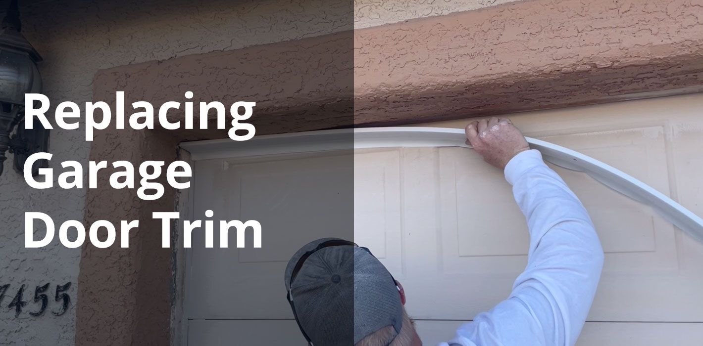 Garage Door Trim Replacement