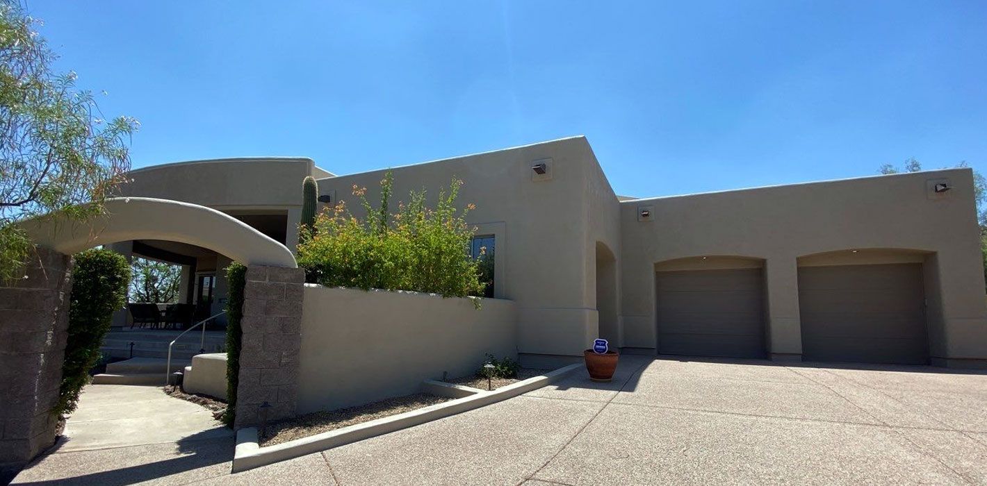 Scottsdale home after exterior painting