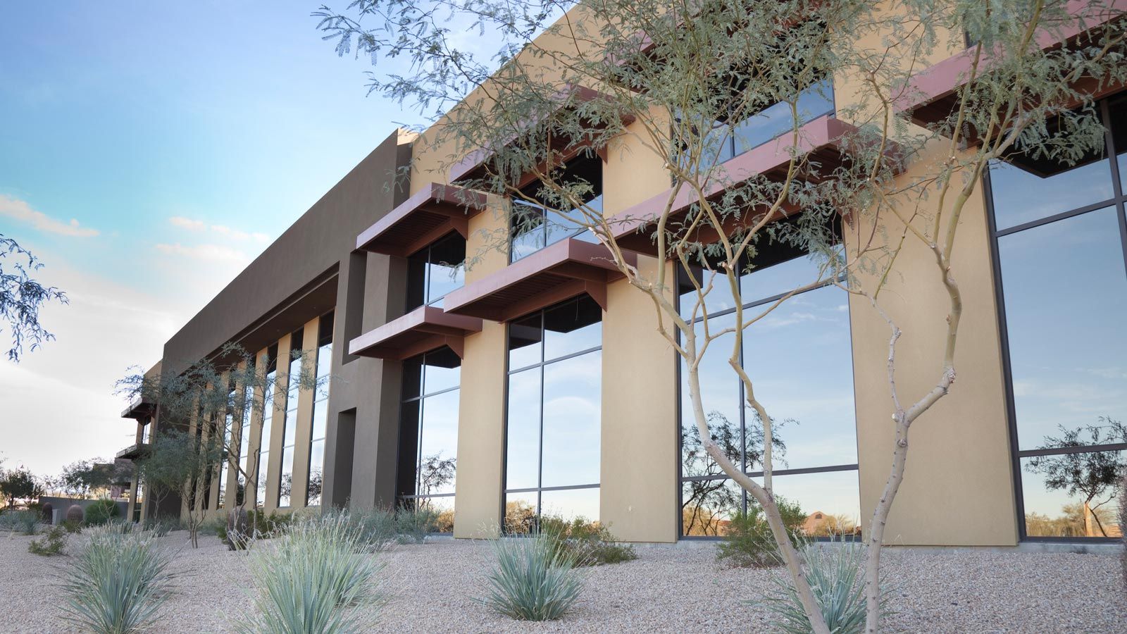 Light commercial exterior painting in Phoenix