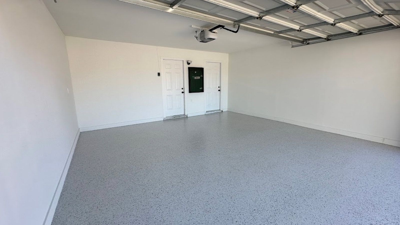 Customer garage epoxy floor