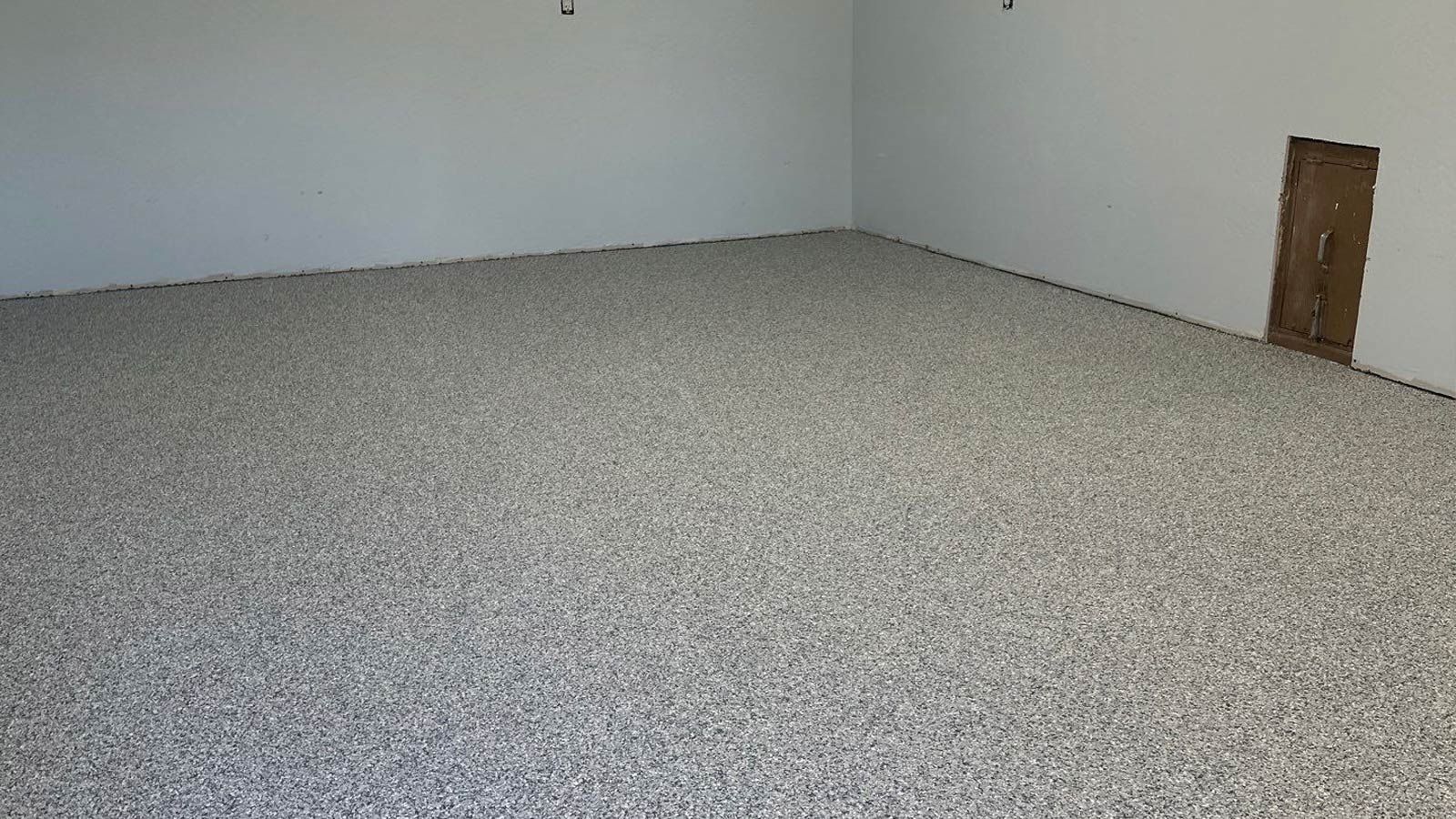 Epoxy garage floor project
