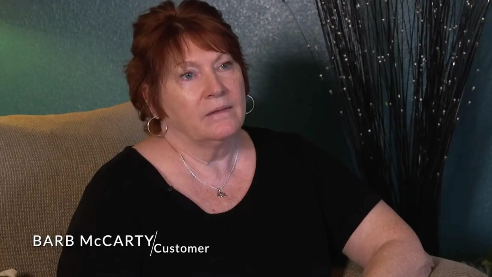 Customer testimonial from Barb McCarty