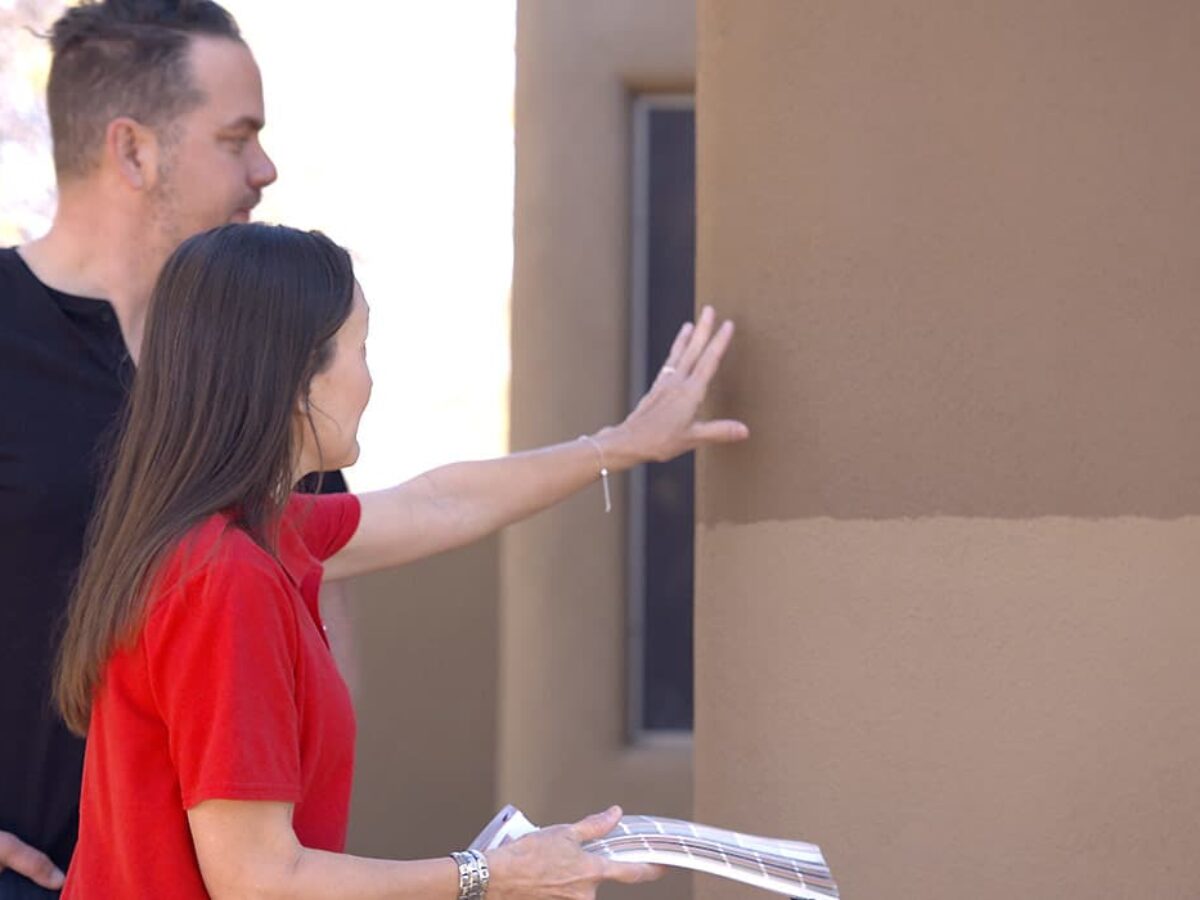 painting stucco house colors